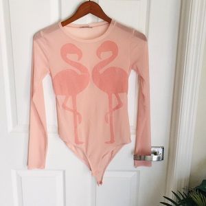 Zara Pink bodysuit